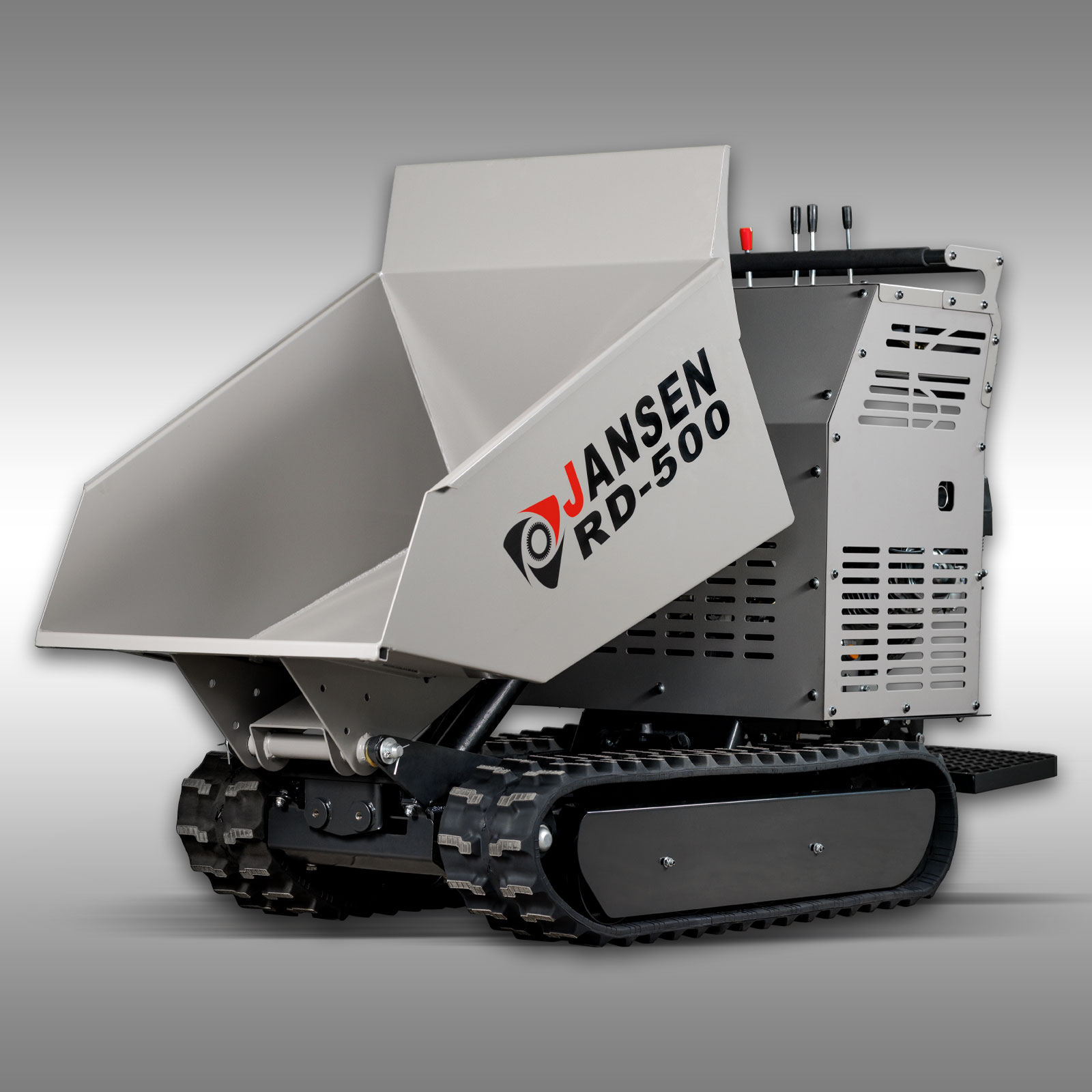 Damper gusjeničar Jansen RD500, benzinski motor, 9KS, hidrostatski