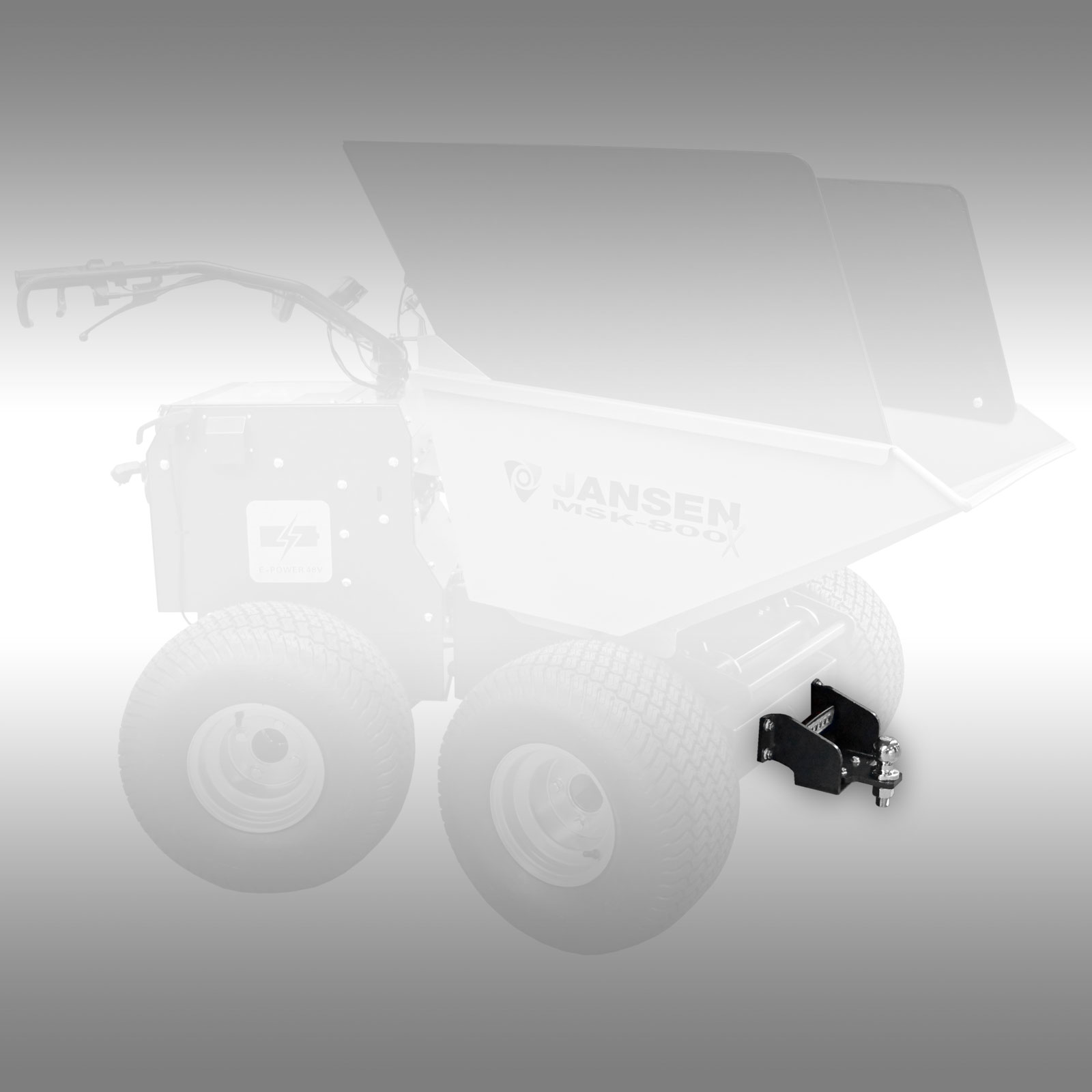 Kuka za prikolicu/kuglasta glava za elektromotorna kolica Jansen MSK-500pro
